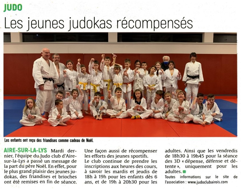 Père Noël JUDO 2021