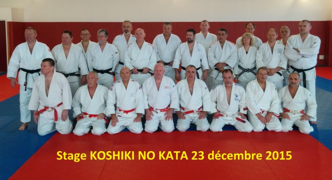 Stage KOSHIKI 23 décembre 2015